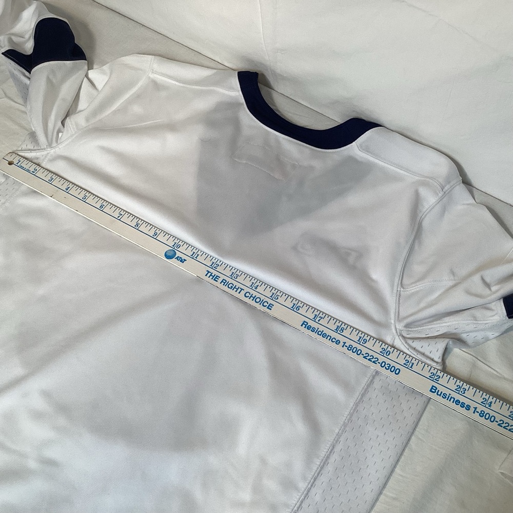 Penn State Nittany Lions Nike White And Navy Blue Hockey Jersey Mens Size Medium - Picture 11 of 13